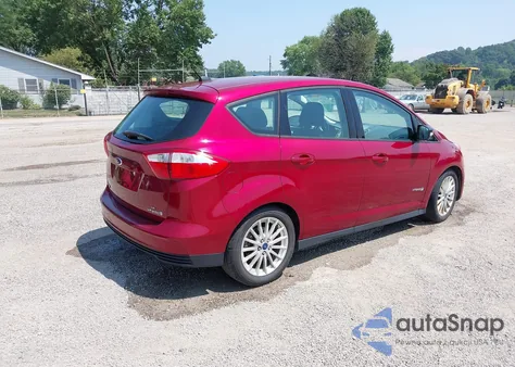 2013 Ford C-Max Hybrid Se из США, поврежденный, VIN 1FADP5AU3DL549990